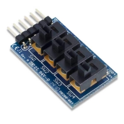 Picture of PmodSWTSlide switches