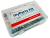 Picture of myParts Kit from Texas Instruments: Companion Parts Kit for NI myDAQ