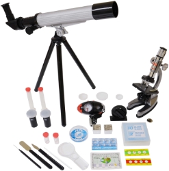 Picture of Microscope & Telescope with Survival Kit