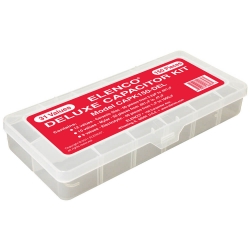 Picture of Deluxe 150 piece Capacitor component kit in plastic case