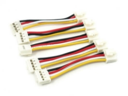 Picture of Seeed Studio Grove - Universal 4 Pin Buckled 5cm Cable - Pack of 5