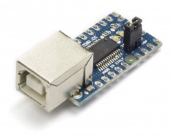 Picture of USB/serial converter WITHOUT headers