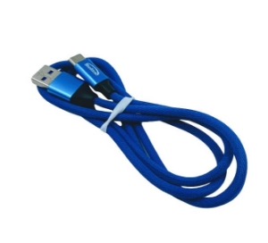 Picture of USB Cable, Type A to Type C, Blue, 1M