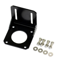 Picture of Makeblock 57BYG Stepper Motor Bracket - Pair in Black