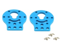 Picture of Makeblock DC Motor-37 Bracket - Blue (Pair)