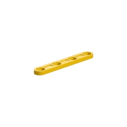 Picture of I-Strut with bore 45, yellow