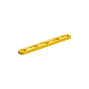 Picture of I-Strut with bore 60, yellow