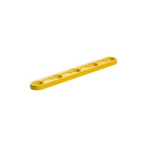 Picture of I-Strut with bore 60, yellow
