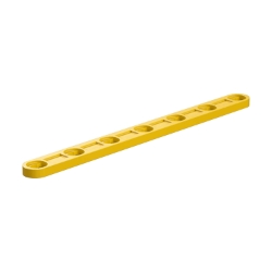 Picture of I-Strut with bore 90, yellow