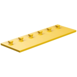 Picture of Mounting plate 30x90, yellow