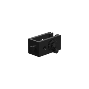 Picture of Motor reducing gearbox, black