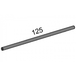 Picture of Metal axle 125, silver