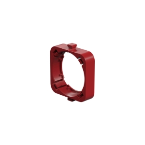 Picture of Lens holder plano-convex, red