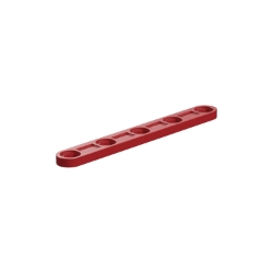 Picture of I-Strut with bore 60, red
