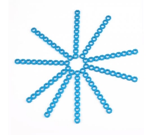 Picture of Makeblock Cuttable Linkage 080 - Blue - 10 Pack