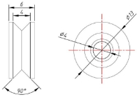 Picture of Makeblock Versatile Slider with Copper Sleeve - Bule  48x48x16mm.