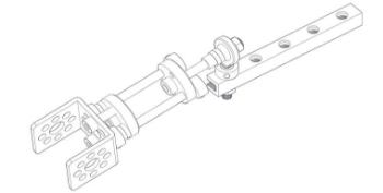 Picture of Makeblock Male Rod End Bearing 4mm - (3-Pack)