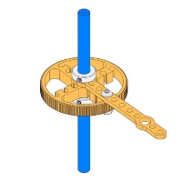 Picture of Makeblock Motion Shaft D8x272mm