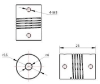 Picture of Makeblock Flexible Coupling 4x4mm