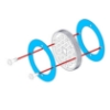 Picture of Makeblock Timing Pulley Slice 90T B-Blue - 4 Pack