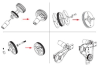 Picture of Makeblock Timing Pulley 90T-Blue - 4 Pack