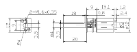 Picture of Makeblock Mini Metal Gear Motor - N20 DC 12V/210RPM
