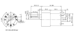 Picture of Makeblock DC Motor-37 12V/50RPM -