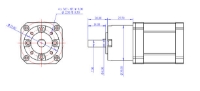 Picture of Makeblock 42BYG Geared Stepper Motor