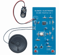 Picture of Solder Practice Kit with Iron & Cutters