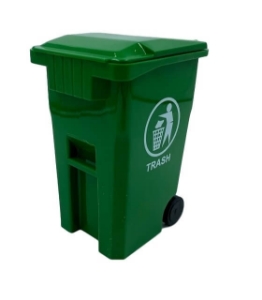 Picture of Waste Material Green Bin (5"x3.5"x2.8")