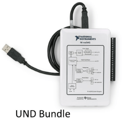 Picture of UND Student NI myDAQ Bundle – EE101/EE201L Electric Lab - Complete Kit