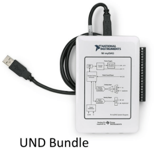 Picture of UND Student NI myDAQ Bundle – EE101/EE201L Electric Lab - Complete Kit