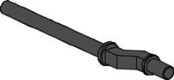 Picture of 36949: Compressor Crank Black