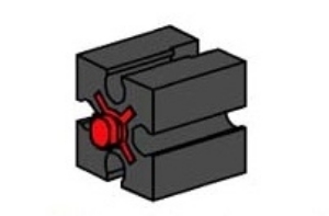 Picture of 103448: Building Block 15 with Round Pin