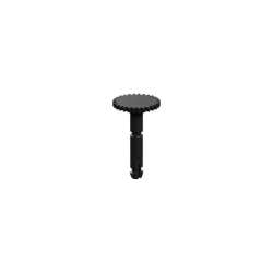 Picture of Clip axle with gear wheel T28, m=0,5, black