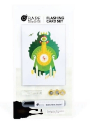 Picture of Bare Conductive Flashing Card Set: Conductive Encounters