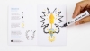 Picture of Bare Conductive Flashing Card Set: Celebration Circuit
