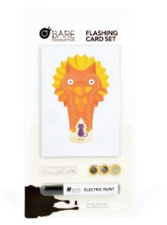 Picture of Bare Conductive Flashing Card Set: Power Animals