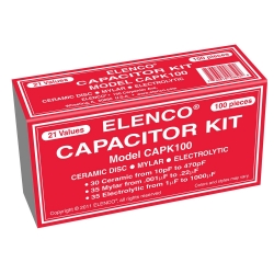 Picture of 100 pc Capacitor component kit
