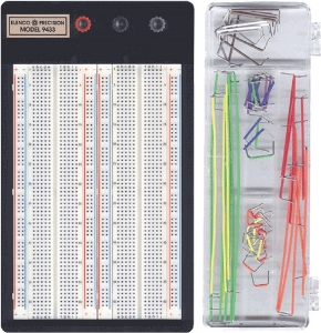 Picture of 1660 Tie Point Breadboard with Jumper Wire Kit