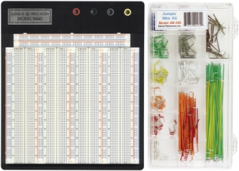 Picture of 3220 Tie Point Breadboard with Jumper Wire Kit
