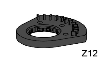 Picture of 110349: Toothed CAM - Black