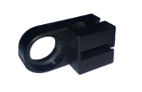 fischertechnik Spring Hinged Block Black 