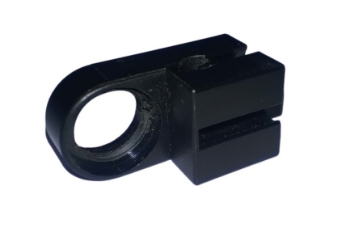 fischertechnik Spring Hinged Block Black 
