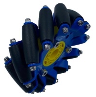 Picture of 100mm Mecanum Wheel Set Slim Design Bearing Rollers 2 left 2 right