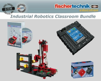 Picture of fischertechnik Education Industrial Robotics Classroom Bundle - 8 Student Pack