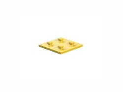 Picture of Mounting plate 30X30 yellow 