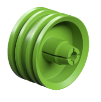 Picture of Wheel rim 30, green