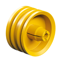Picture of Wheel rim 30, yellow