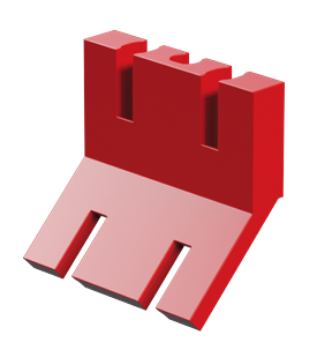 Picture of Shovel support, red